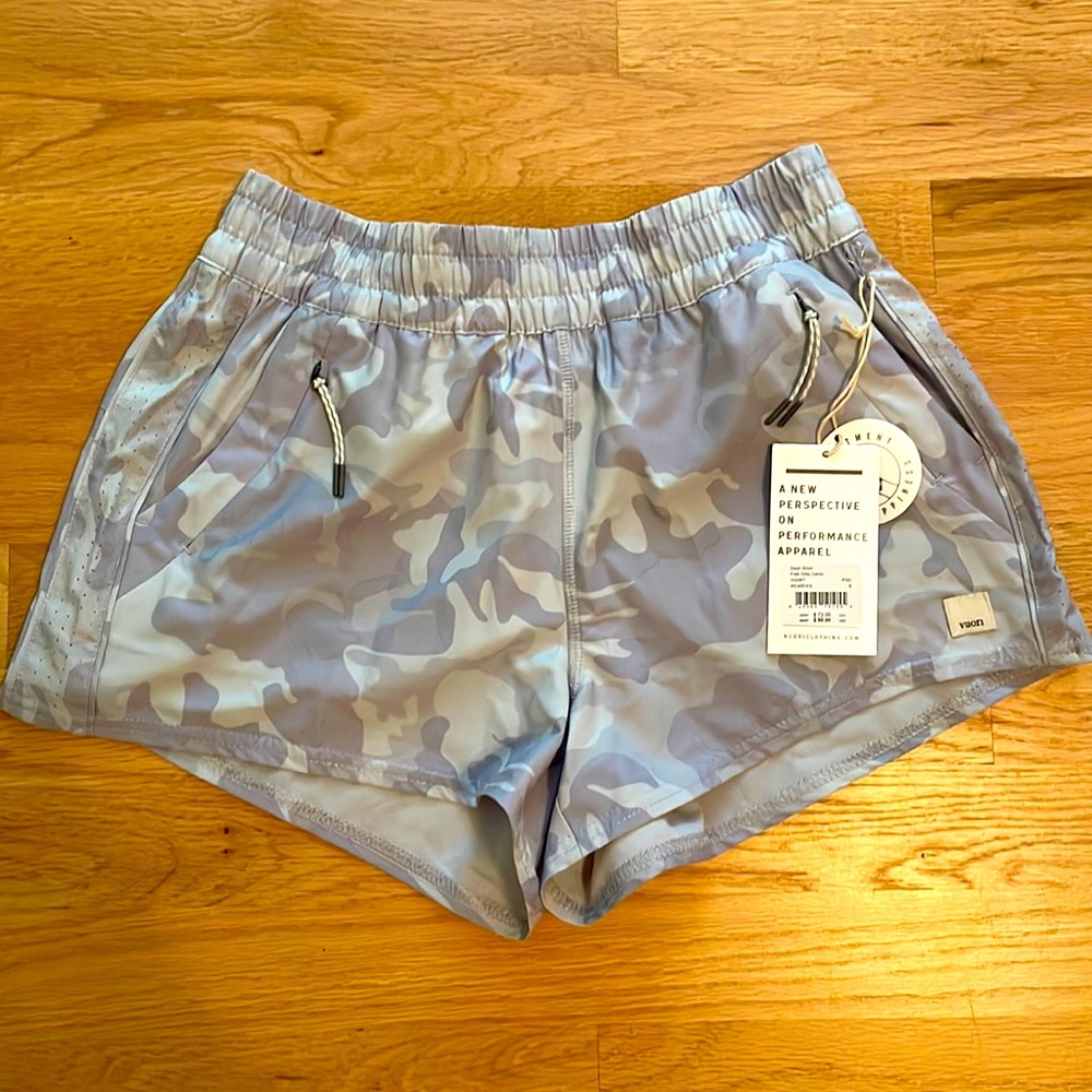 Women’s Shorts-pale grey camo